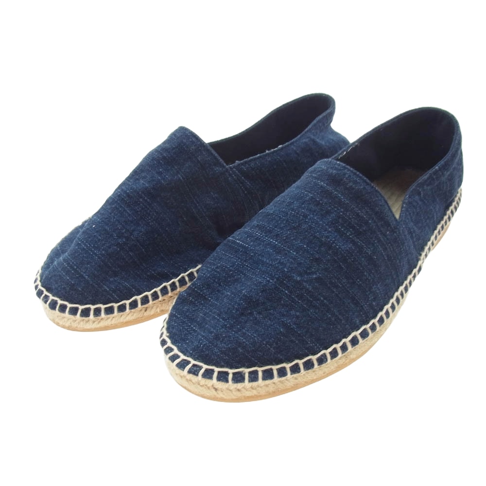 PORTER CLASSIC ポータークラシック その他靴 ESPADRILLES DENIM エスパドリーユ デニム シューズ インディゴ インディゴブルー系 27cm【中古】