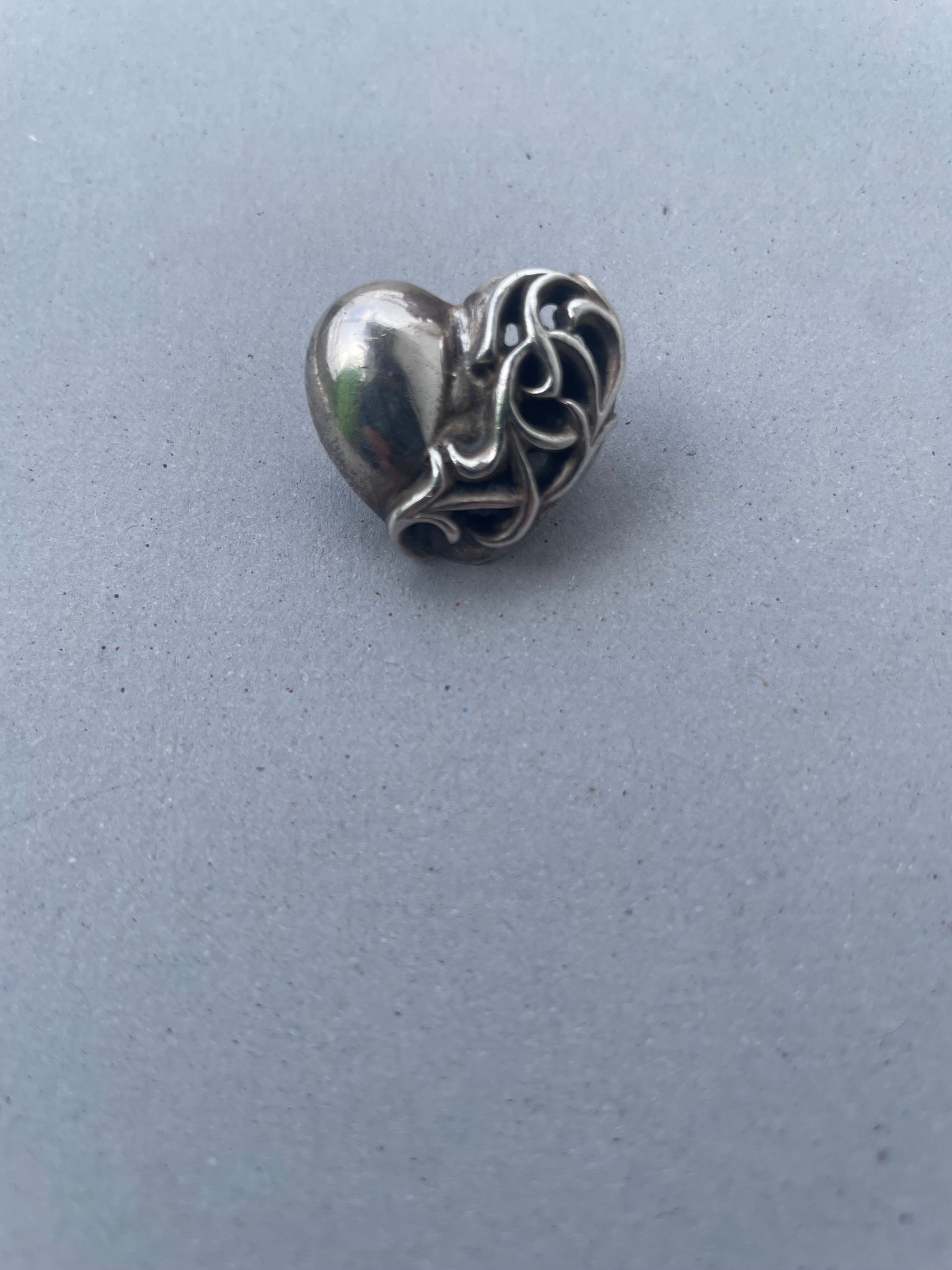 Chrome Hearts Hair Band # 2 Heart Bracelet "Black"