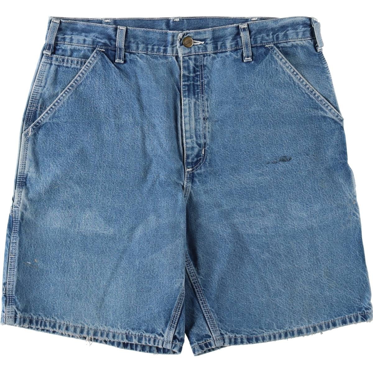 古着 カーハート Carhartt デニムペインターショーツ ショートパンツ メンズw34相当/eaa658793
