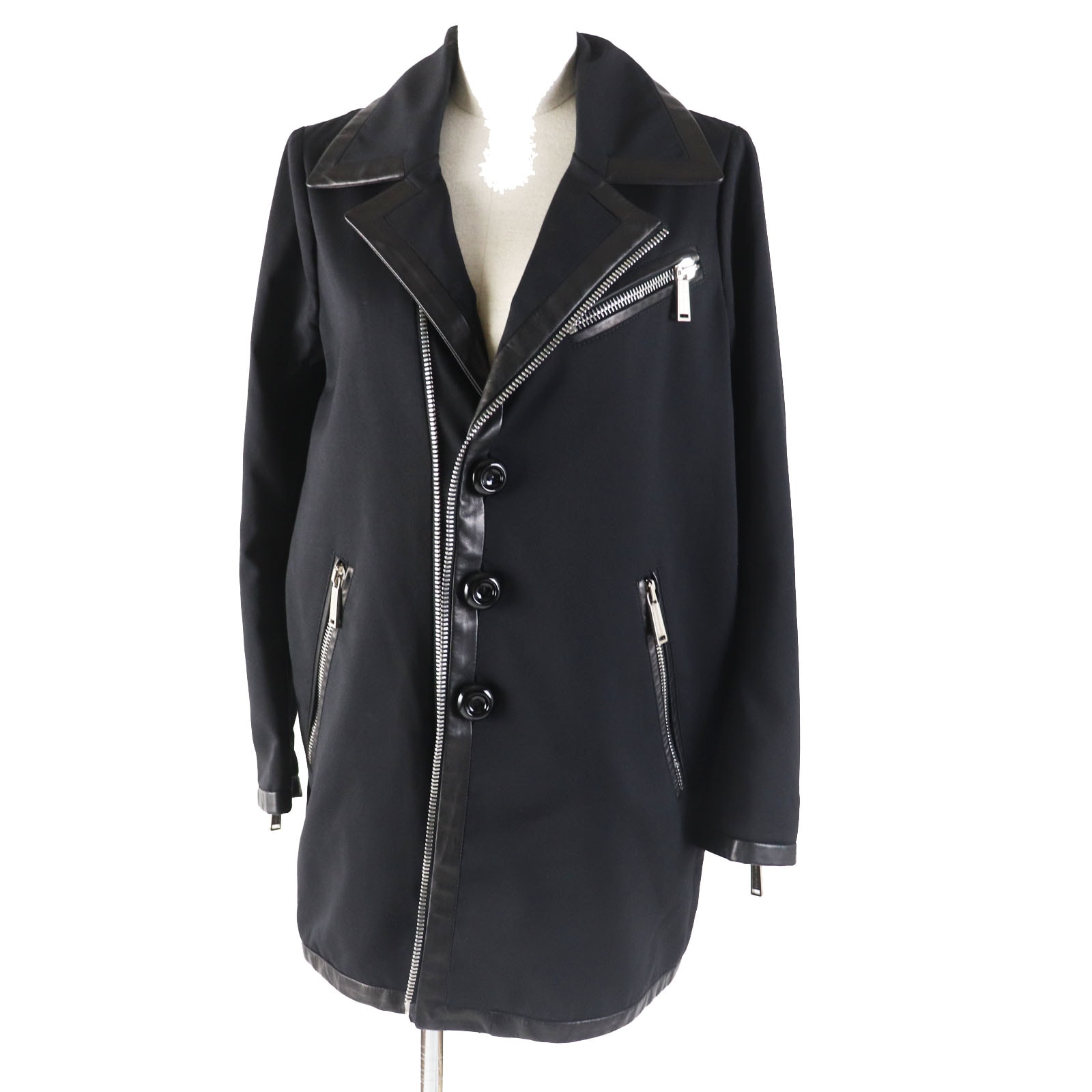 極美品 ディースクエアード
コート ブラック レディース 38