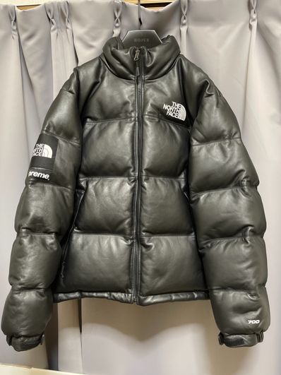 Supreme x The North Face Nuptse Jacket "White Paper Print"