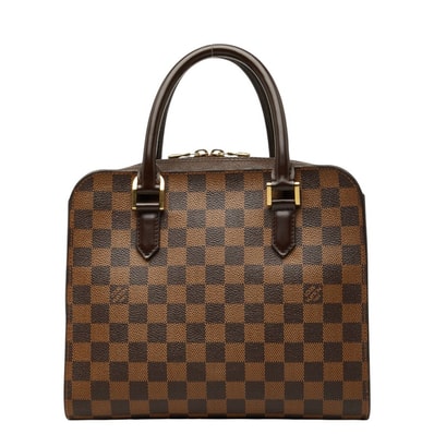 ルイ ヴィトン ダミエ トリアナ ハンドバッグ N51155 ブラウン PVC レザー レディース LOUIS VUITTON 【中古】