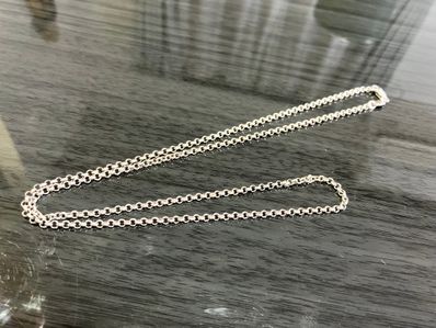 Chrome Hearts Roll Chain Necklace "Silver"