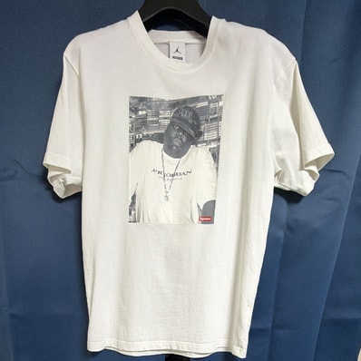 Supreme x Jordan Biggie S/S Top "White"