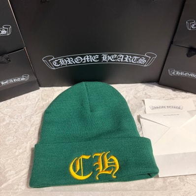 Chrome Hearts CH Logo Embroidery Watch Cap "Green"