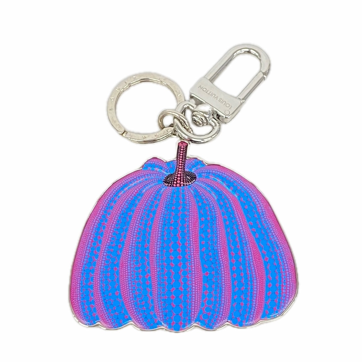 Louis Vuitton x Yayoi Kusama Pumpkin Key Holder & Bag Charm "Violet"