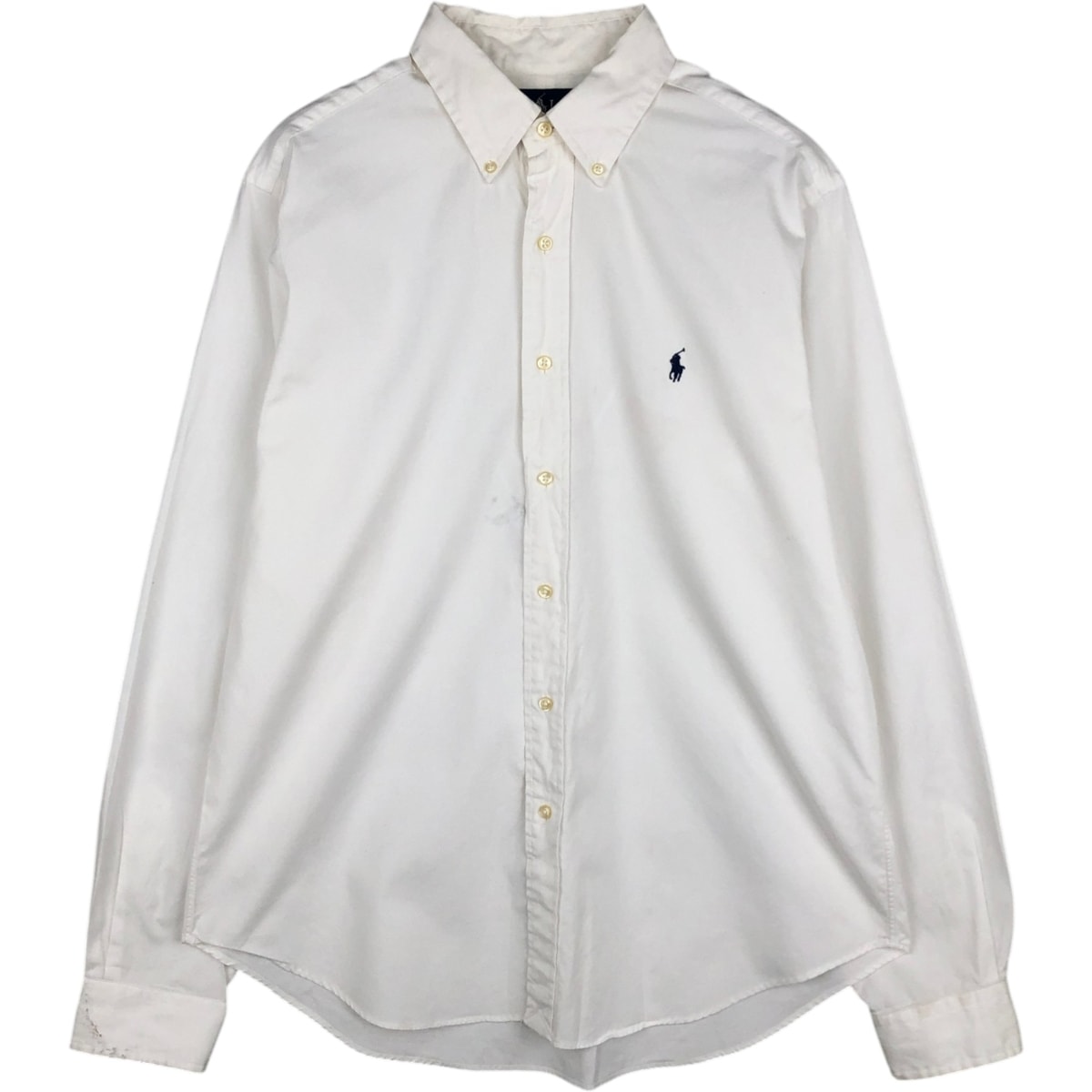 古着 ラルフローレン Ralph Lauren CLASSIC FIT クラシックフィット 長袖 ボタンダウンシャツ メンズL相当/eaa619133
