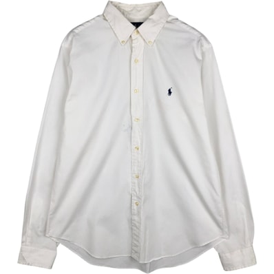 古着 ラルフローレン Ralph Lauren CLASSIC FIT クラシックフィット 長袖 ボタンダウンシャツ メンズL相当/eaa619133