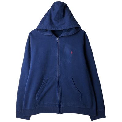 古着 ラルフローレン Ralph Lauren POLO by Ralph Lauren スウェットフルジップパーカー メンズXL相当/eaa610382