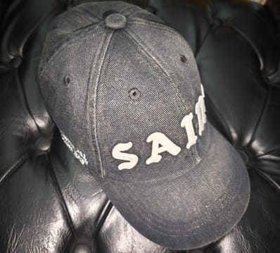 SAINT Mxxxxxx 6Panel Cap "Black" SM-HR8-0000-079