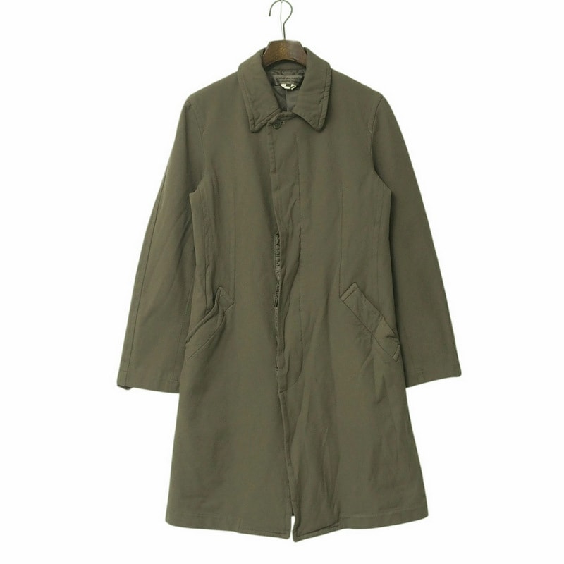 COMME des GARCONS コムデギャルソン ステンカラーコート サイズS 2009AW ポリ縮絨  コムコム ブランド古着【中古】20241227/RA2740