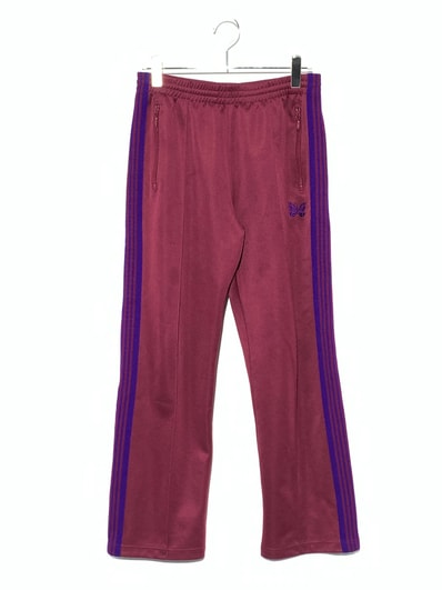 Needles Track Pant - Poly Smooth "Wine"