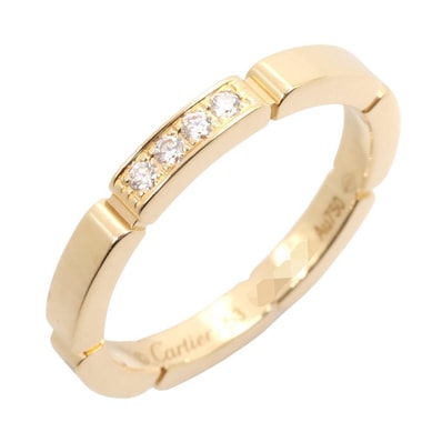 カルティエ CARTIER マイヨンパンテール 4PD リング リング・指輪 ジュエリー K18(イエローゴールド) ダイヤモンド レディース ゴールド系 / クリア系 B4080300 【中古】
