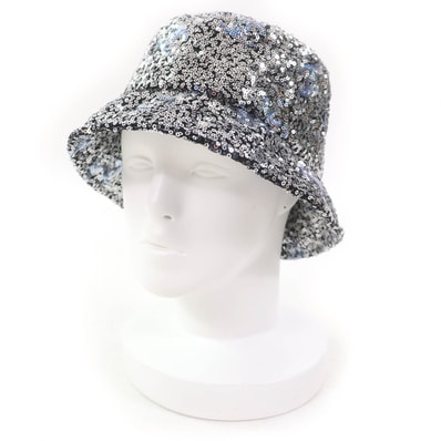 未使用品 シャネル ハット シルバー レディース M 24C