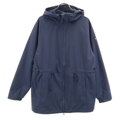Columbia コロンビア ブロッサムパーク レインジャケット L ネイビー アウトドア 裏メッシュ
