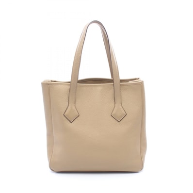 エルメス HERMES ヴィクトリア カバス32 カルダモン トートバッグ バッグ レザー トリヨンクレマンス カルダモン □L刻印(2008年製造) メンズ ブラウン系 【中古】