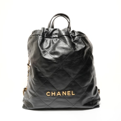 シャネル CHANEL 22 マトラッセ バックパック リュック・デイパック【中古】