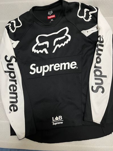 Supreme / Fox Racing® Moto Jersey Top "Black"