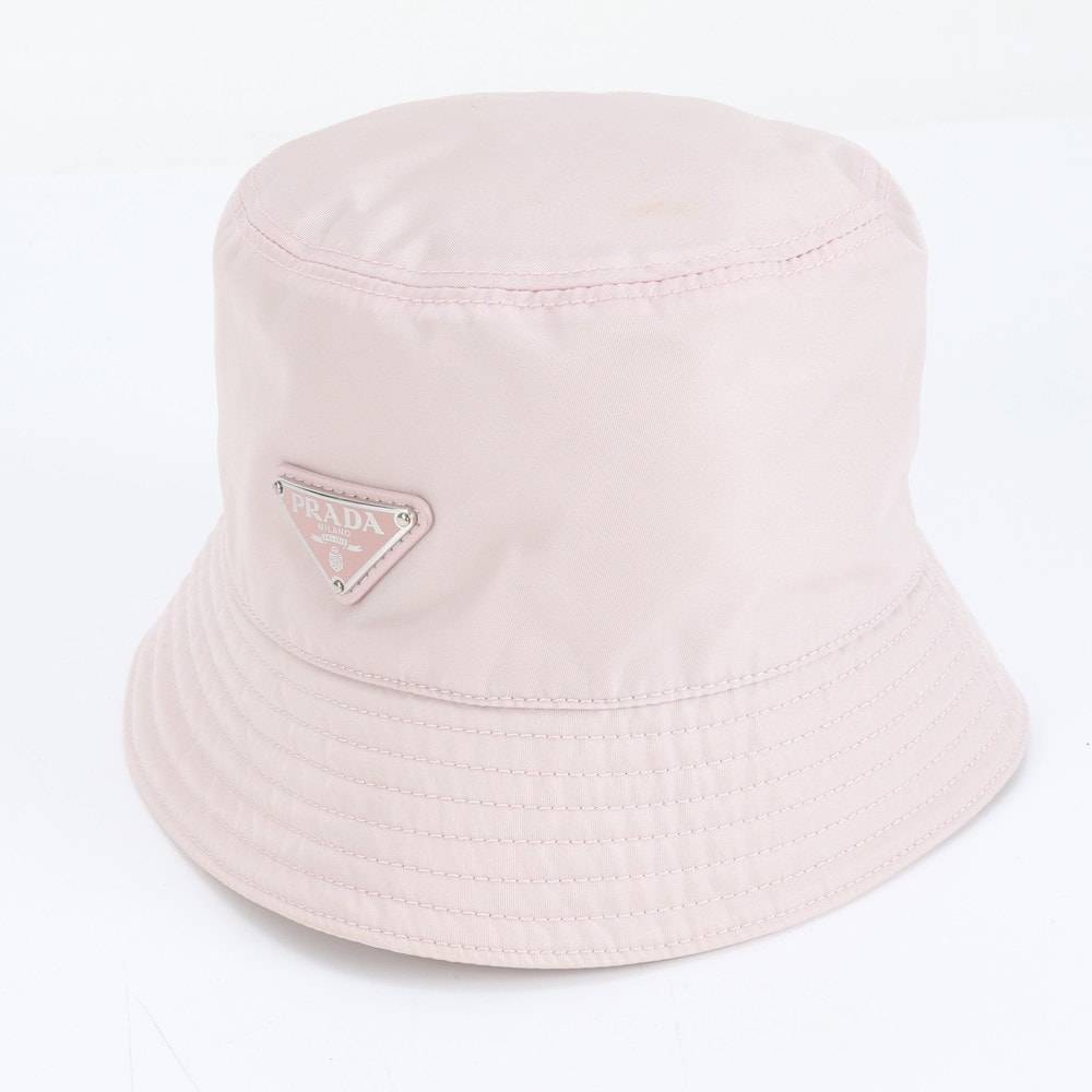 ■美品 プラダ リナイロンバケット バケハ トライアングルロゴ 帽子