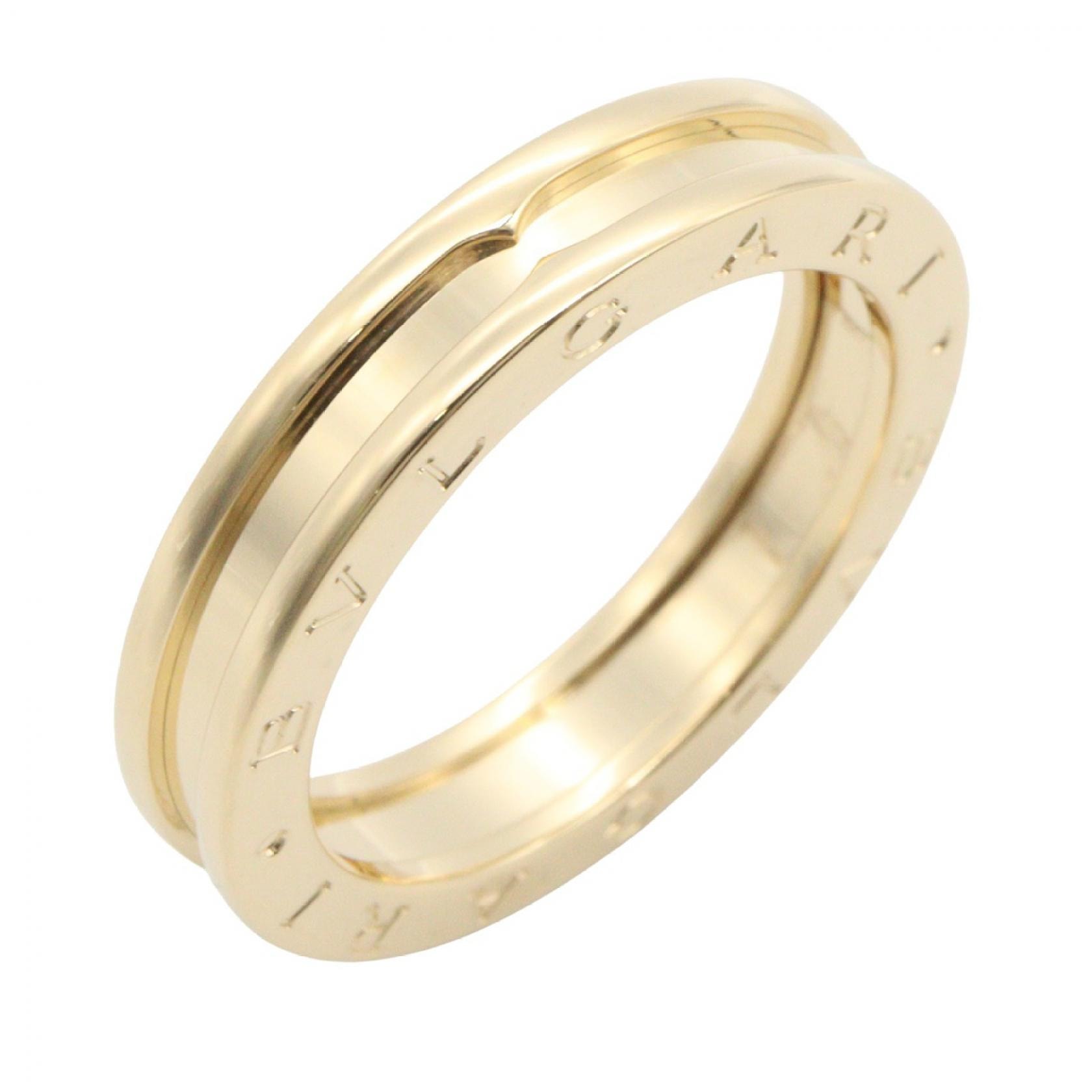 ブルガリ BVLGARI B-zero1 ビーゼロワン リング 1バンド リング・指輪 ジュエリー K18(イエローゴールド) メンズ レディース ゴールド系 346554 【中古】