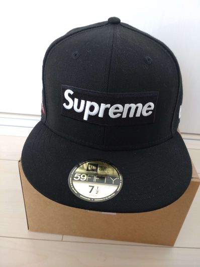 Supreme World Famous Box Logo New Era® "Black"