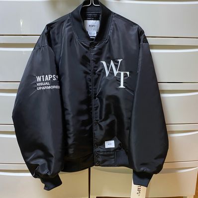 Wtaps Team / Jacket / Nylon. Twill. League "Black"