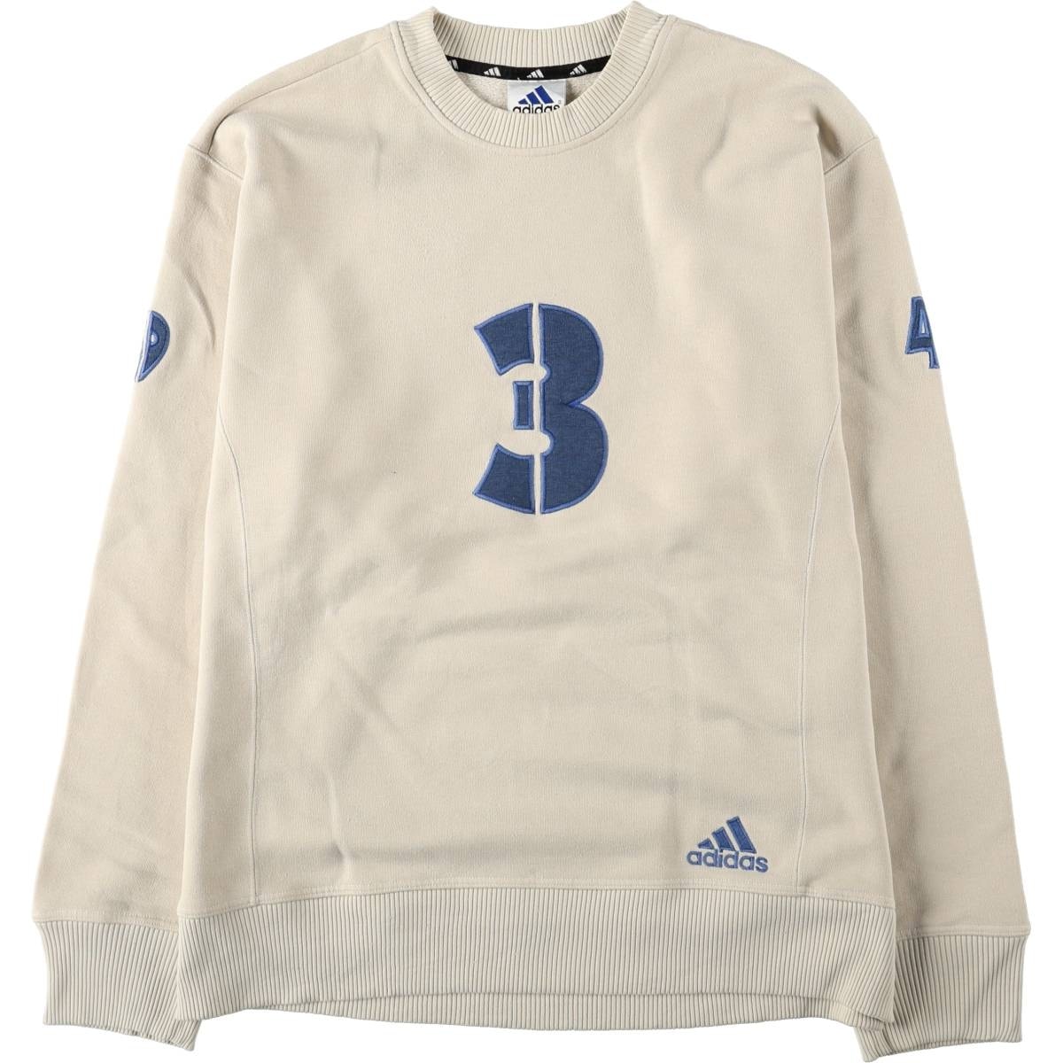 古着 90~00年代 アディダス adidas スウェットシャツ トレーナー メンズM相当/eaa680295