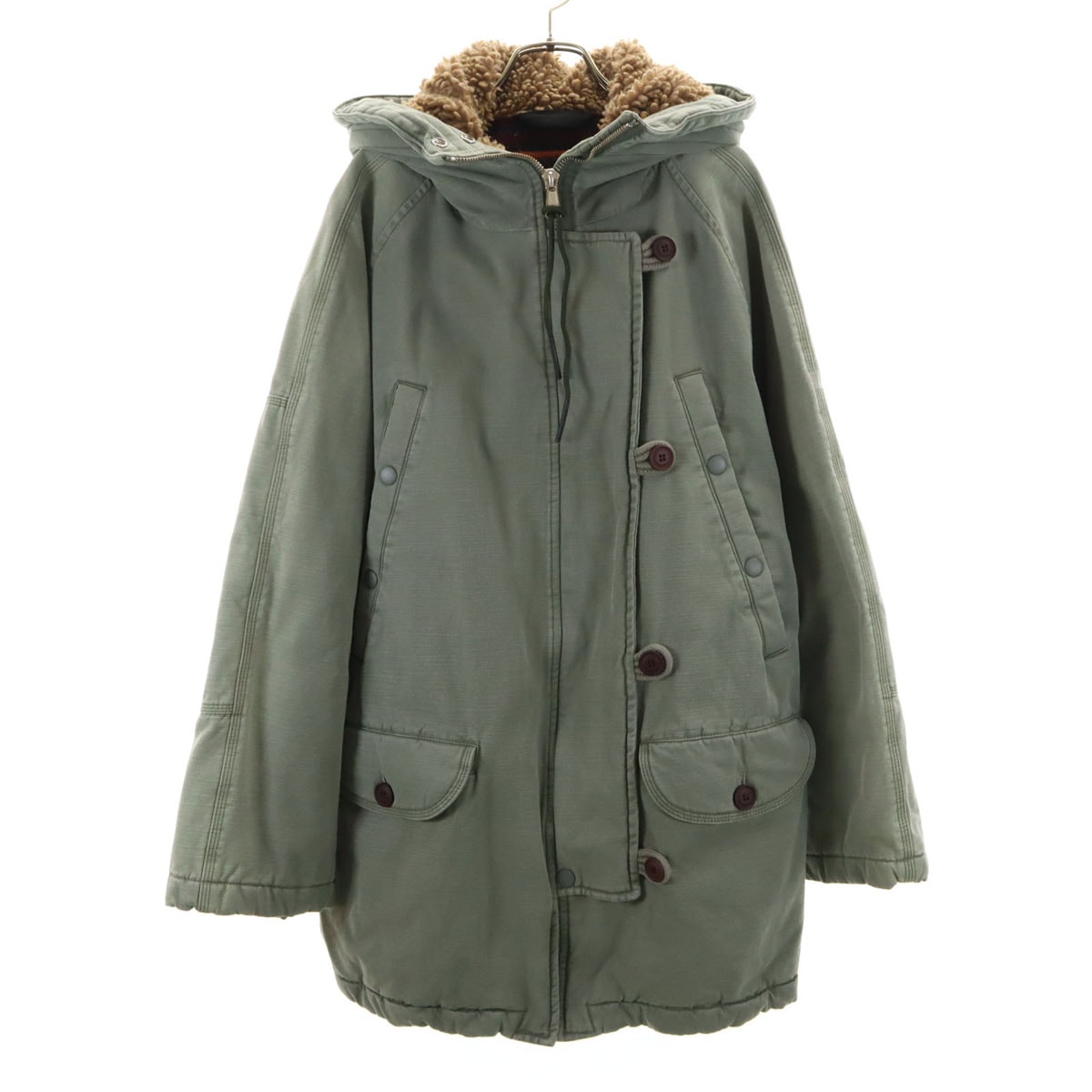 DIESEL ディーゼル ミリタリージャケット L カーキ