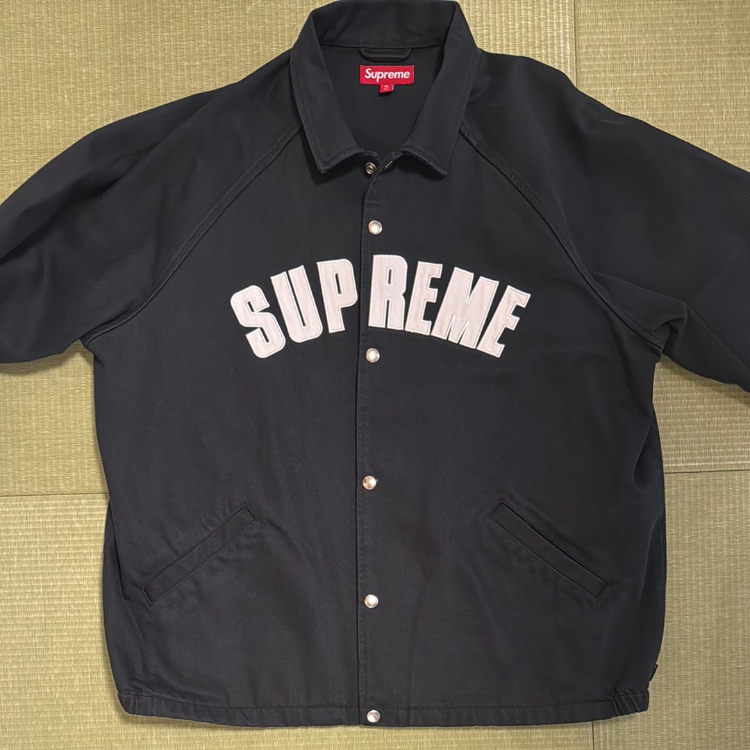 Supreme Arc Denim Coaches Jacket "Black"
