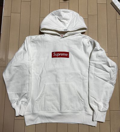 Supreme Box Logo Hooded Sweatshirt "White" (21FW)