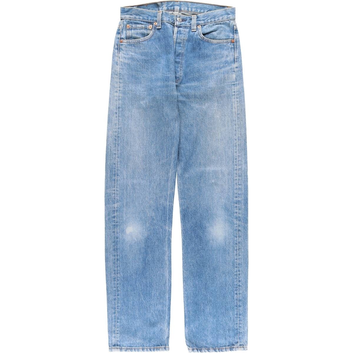 古着 ~90年代 リーバイス Levi's 501-0000 ストレートデニムパンツ USA製 レディースL(w30)相当 ヴィンテージ/evb032748
