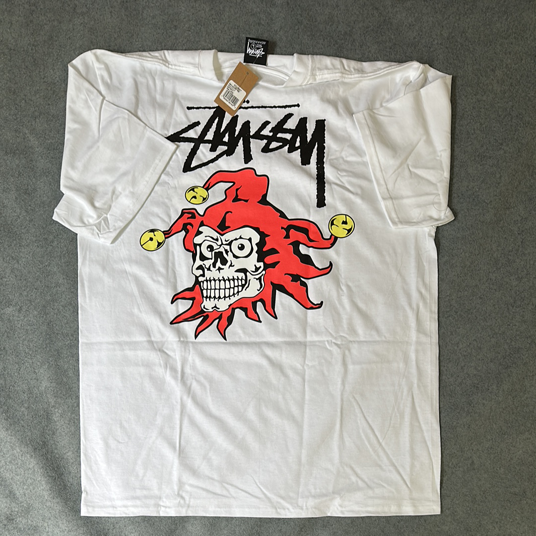 Stussy Joker Tee "White"