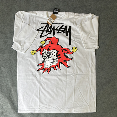 Stussy Joker Tee "White"