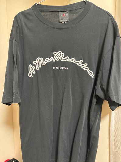 Jordan x A MA MANIÉRE Short Sleeve T-shirt "Black"