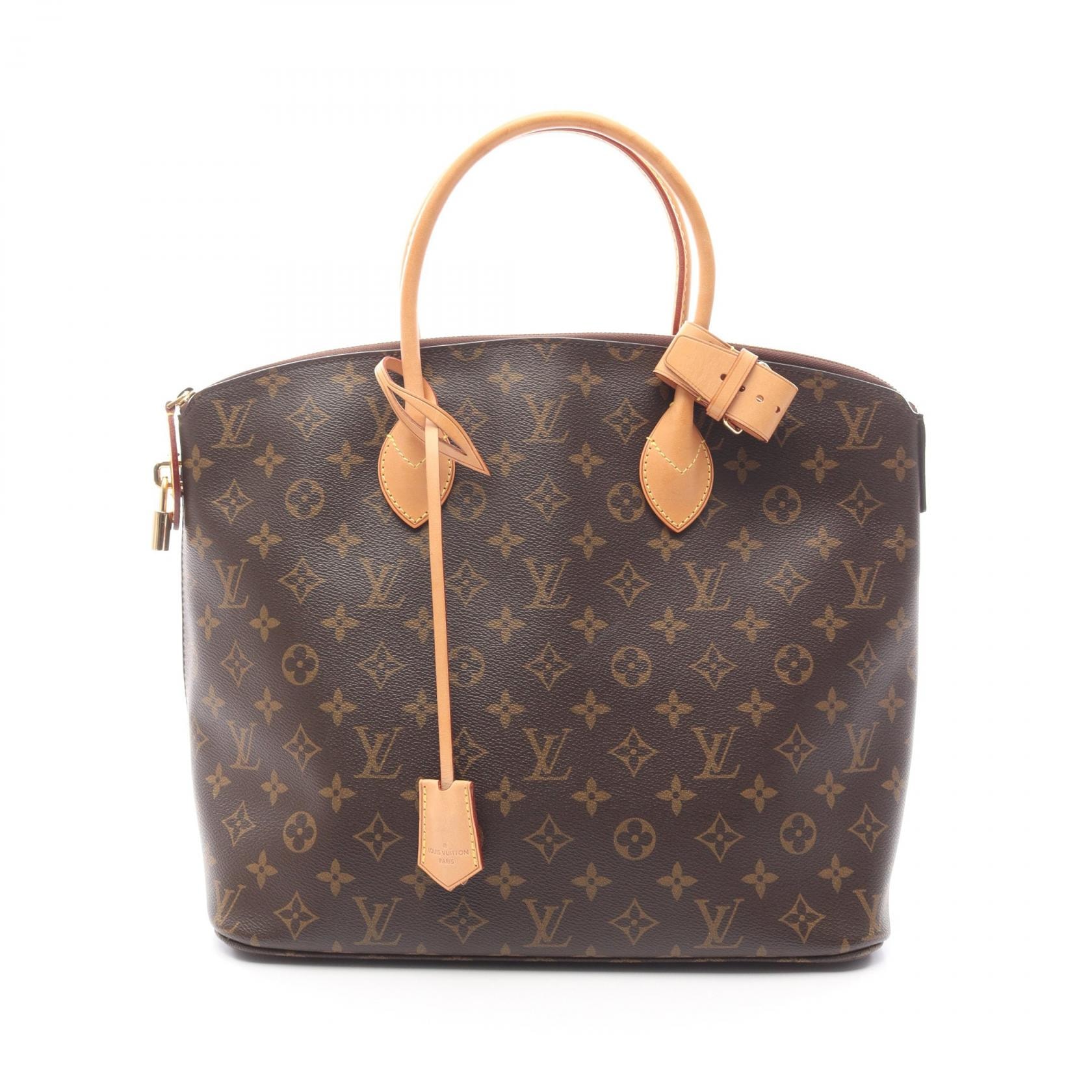 ルイ・ヴィトン LOUIS VUITTON ロックイットMM ハンドバッグ バッグ PVCコーティングキャンバス レザー モノグラム レディース ブラウン系 M40606 【中古】