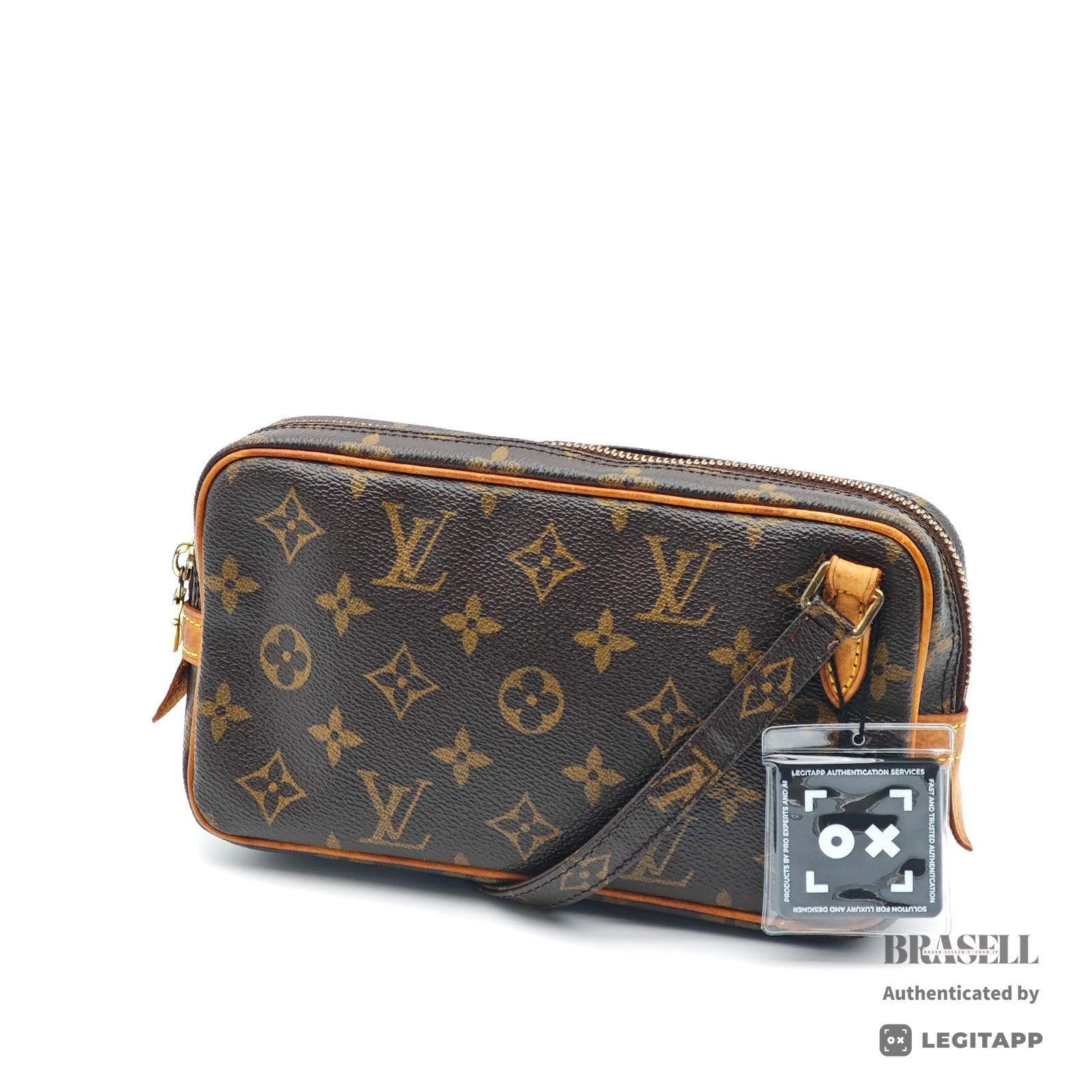 LOUIS VUITTON ルイ・ヴィトン ポシェットマルリー Monogram ポシェットマルリー M51828 DU1003 ショルダーバッグ Monogram Canvas Brown レディース