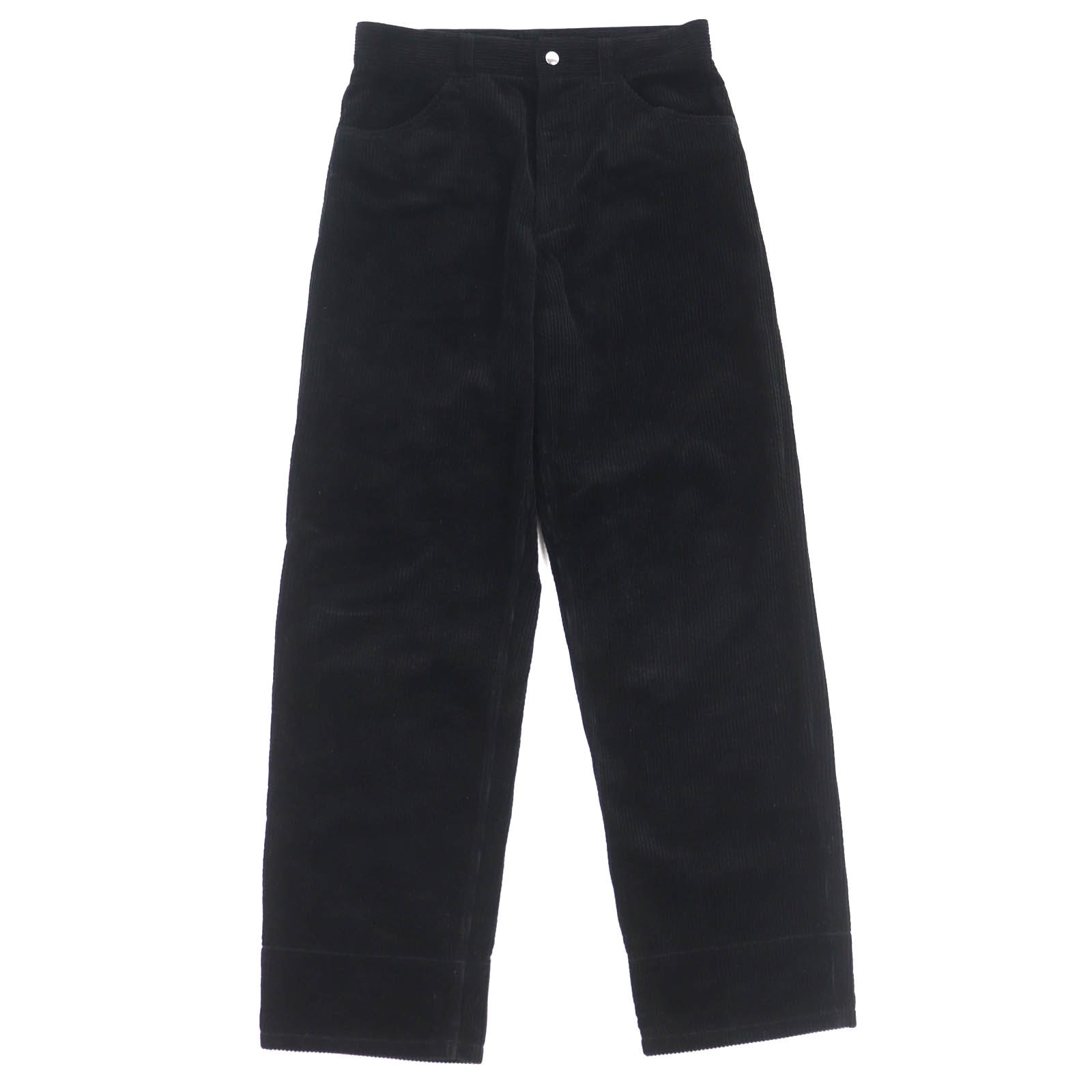 極美品 ジルサンダープラス コーデュロイパンツ 黒 44 JPUT311055