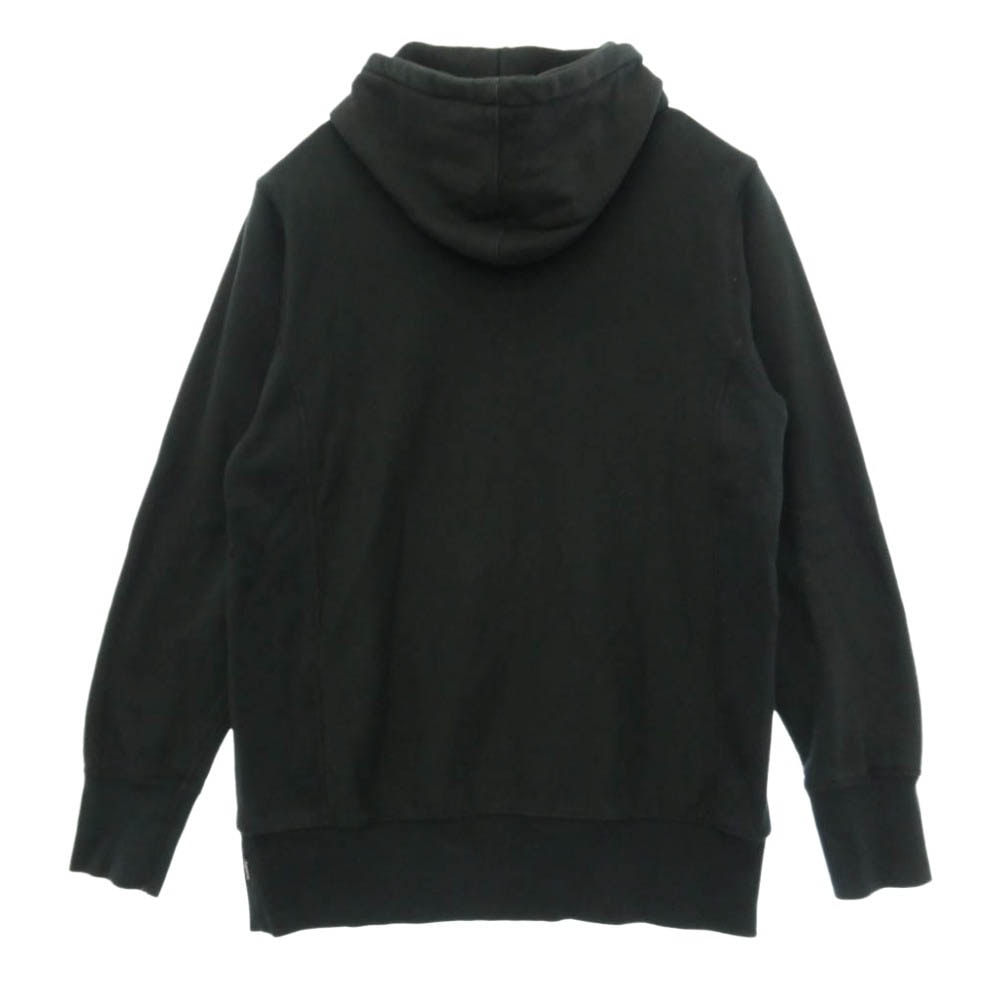 ※イチ※ SUPREME カレッジエイト フーディー ブラック　L D (傷や汚れあり)】シュプリーム カレッジエイト フーディー
