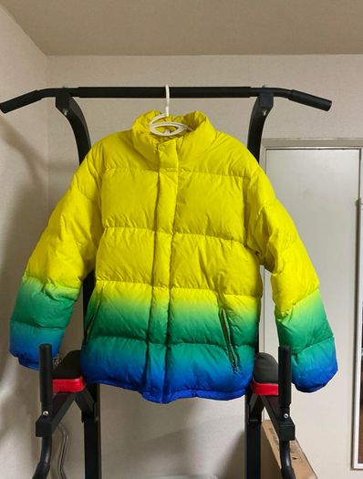 Supreme Gradient Puffy Jacket "Yellow"