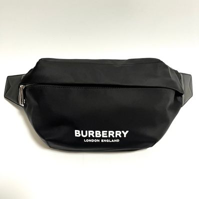 Burberry Logo Print Nylon Sony Bumbag "Black"