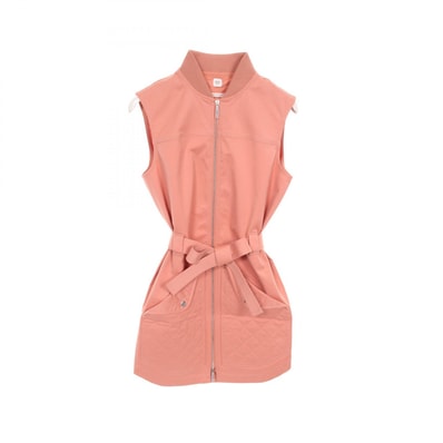 エルメス HERMES エケストルディール ワンピース 衣料品 トップス コットン ピンク レディース ピンク系 【中古】