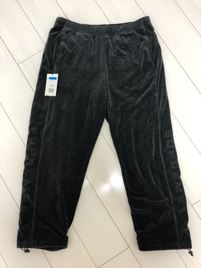 Supreme / Nike® Velour Track Pant "Black"