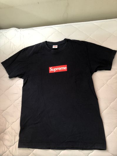 Supreme 20th Anniversary Box Logo Tee "Navy"