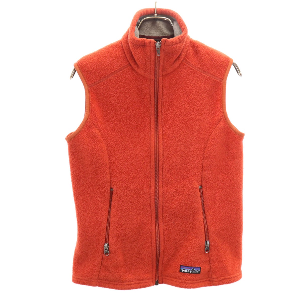 patagonia パタゴニア シンチラ フリース ベスト XS オレンジ 25163F6 アウトドア