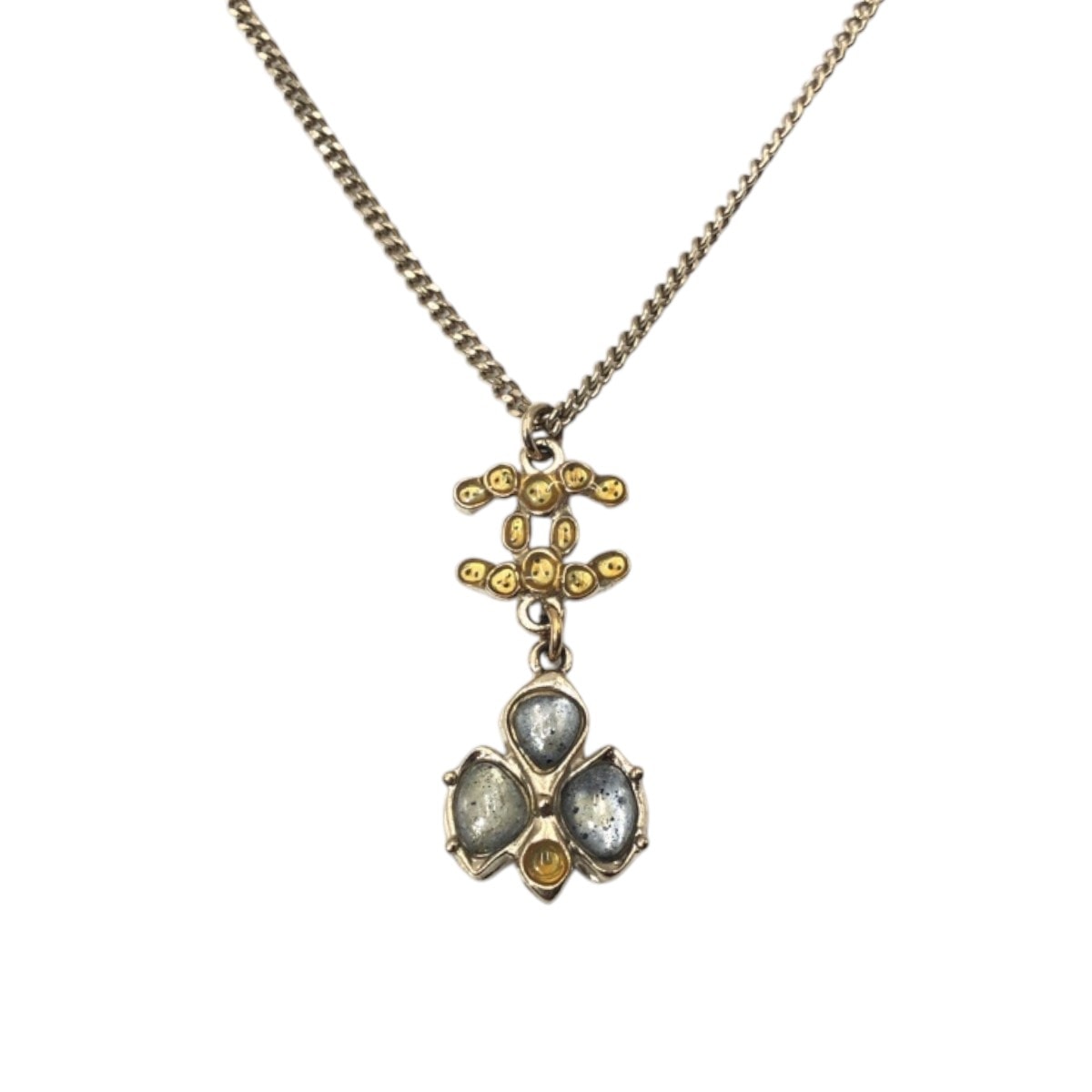 CHANEL シャネル ココマーク ゴールド メタル ネックレス レディース 501891 【中古】