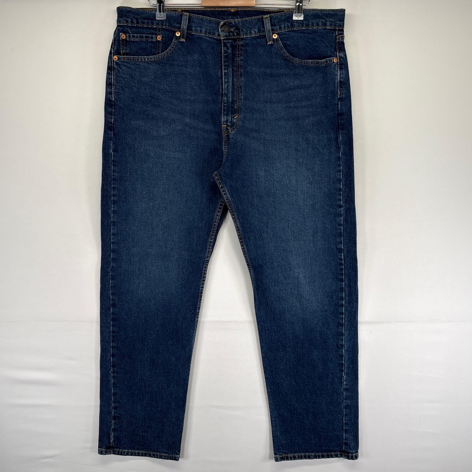 古着 リーバイス Levi's デニム パンツ 505 ストレート 大きいサイズ ジーパン ジーンズ 長ズボン w40 L32  ブルー系 メンズ