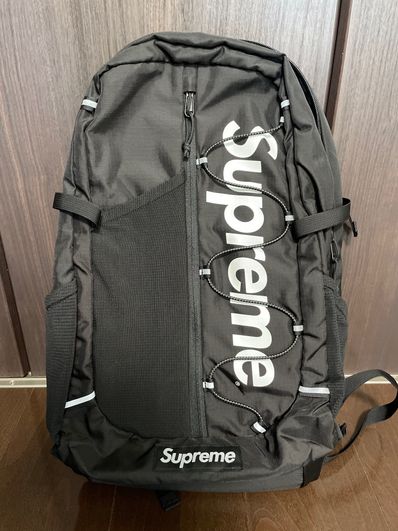 Supreme 2017SS Backpack "Black"