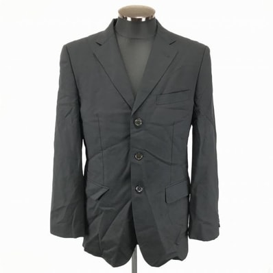 日本製★R.NEWBOLD/アールニューボールド★テーラードジャケット【メンズM/黒/ブラック】シングル/ポールスミス/Made in Japan◆BG114
