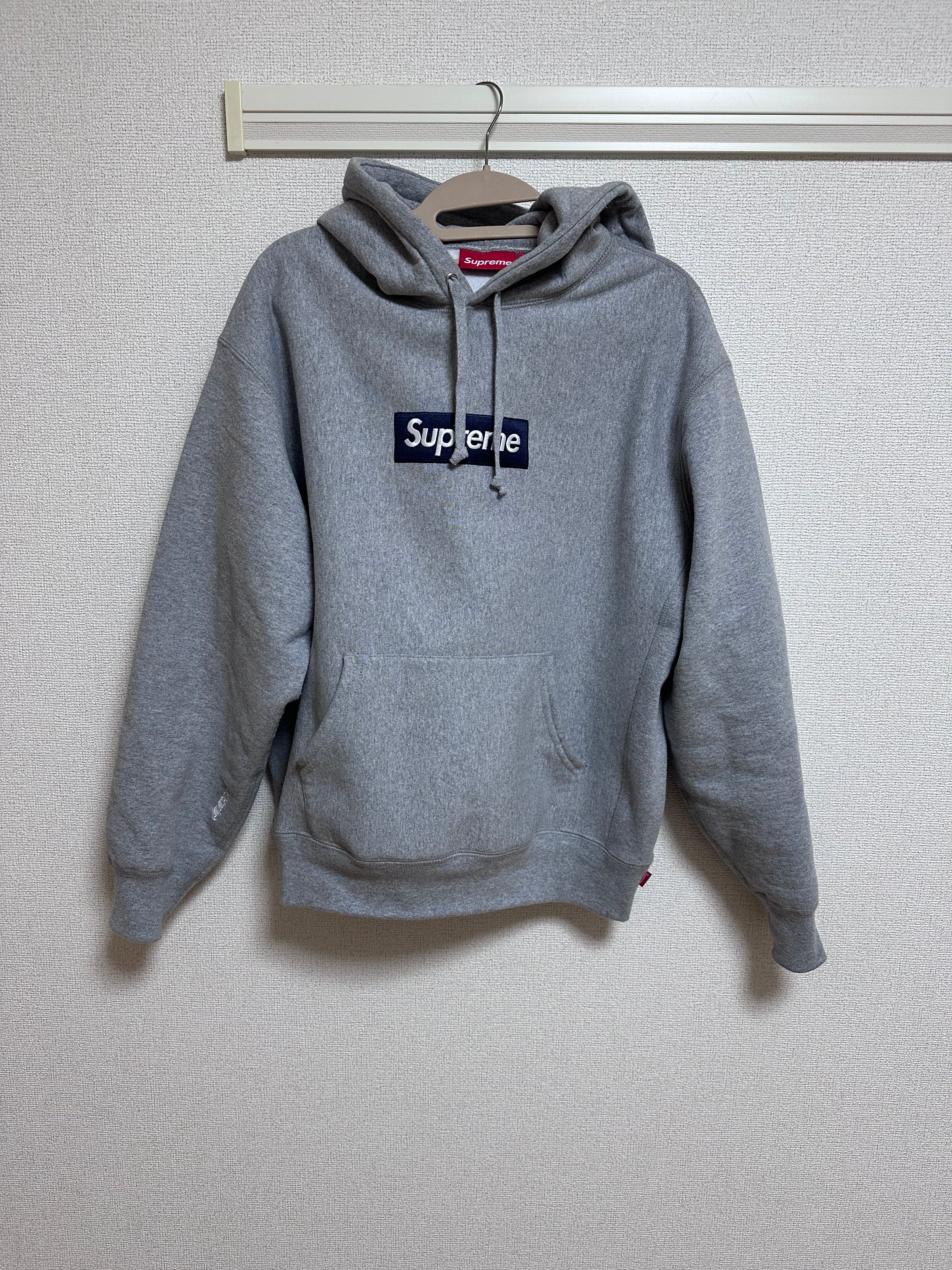 Supreme Box Logo Hooded Sweatshirt (25FW) "Heather Grey"