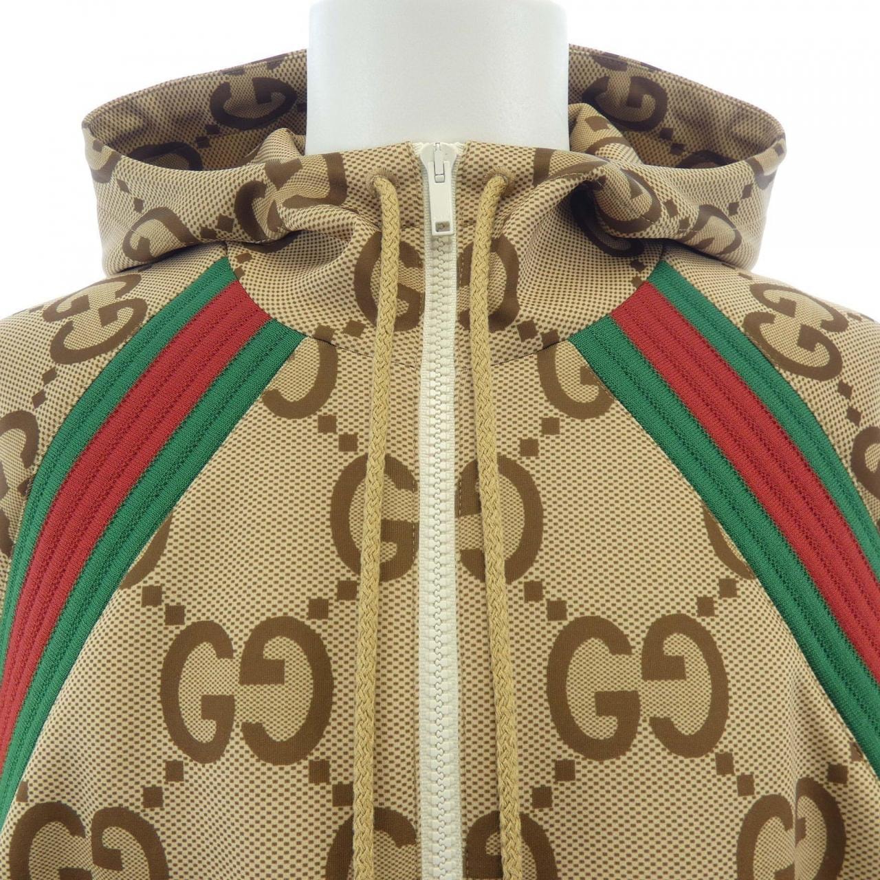 C (やや傷や汚れあり)】グッチ GUCCI ウェブ ストライプ付き ジャンボ